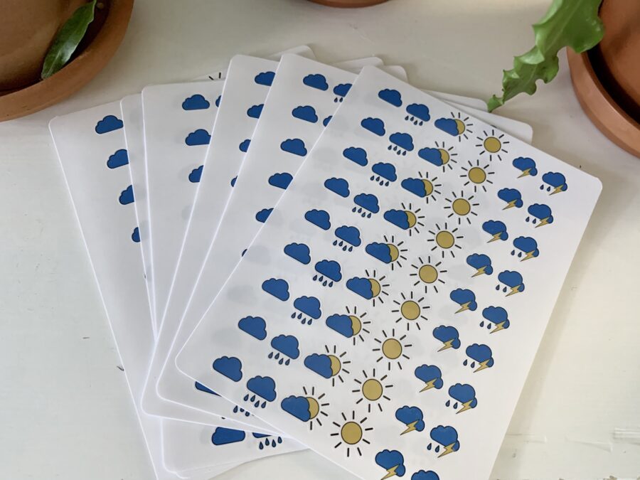 Mijn leven in foto’s #124 - Planner stickers