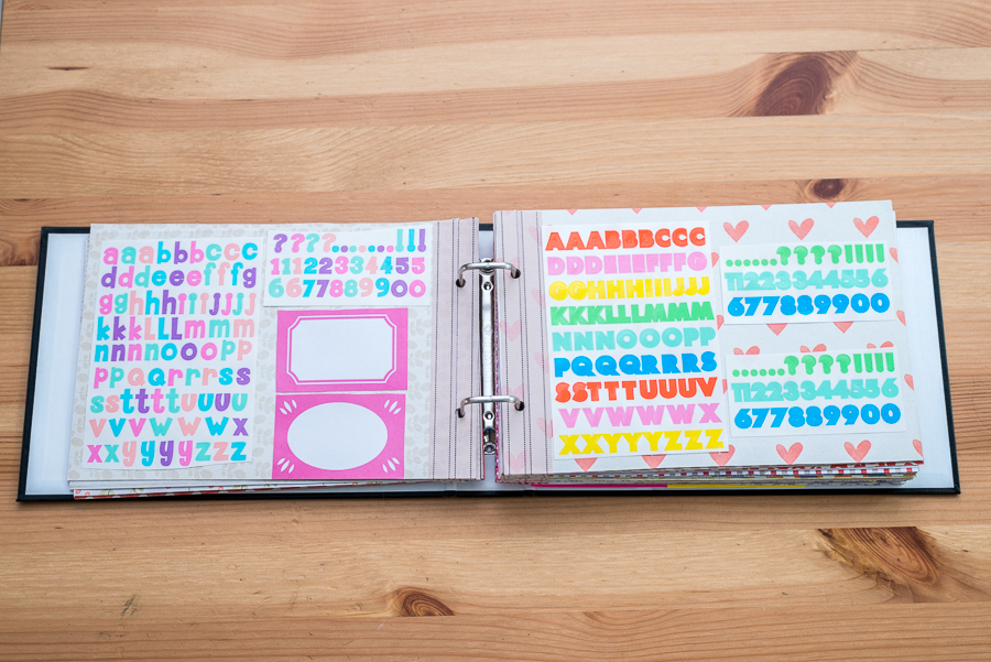 DIY Stickerboek maken