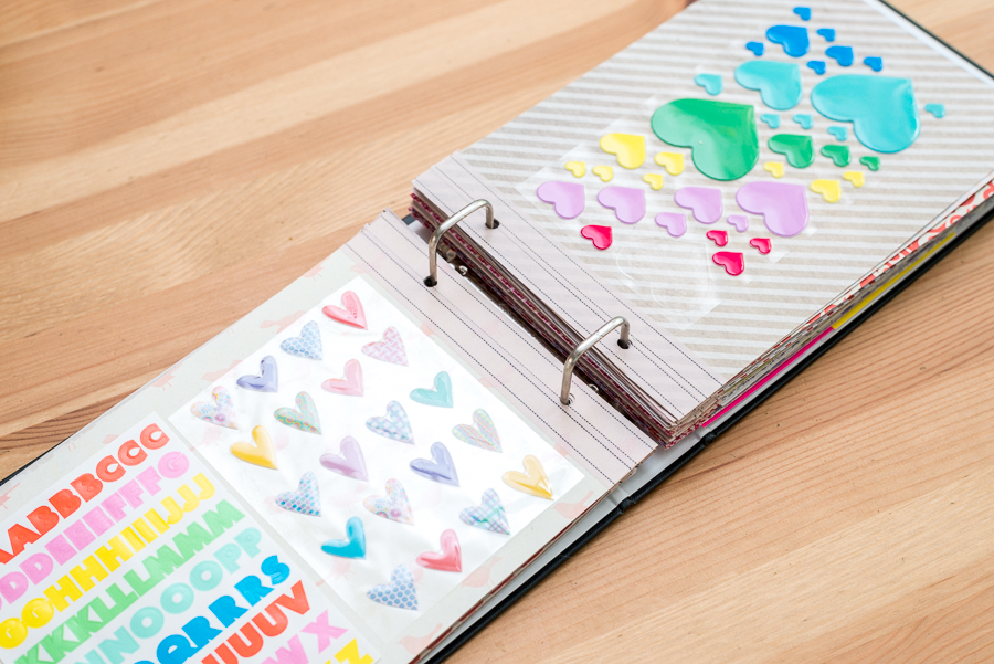 DIY Stickerboek maken