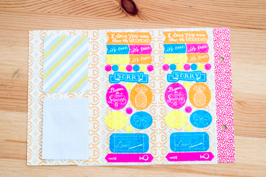 DIY Stickerboek maken