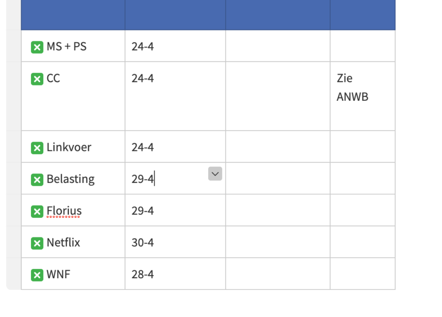 Mei planning in de JOSH V Mascha Planner