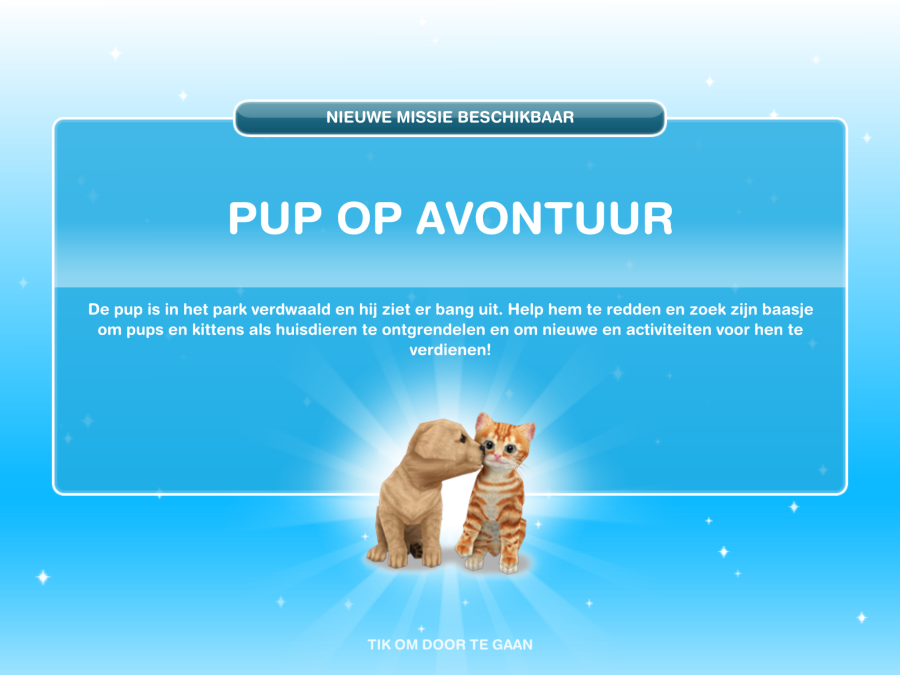 Missie walkthrough: Pup op avontuur